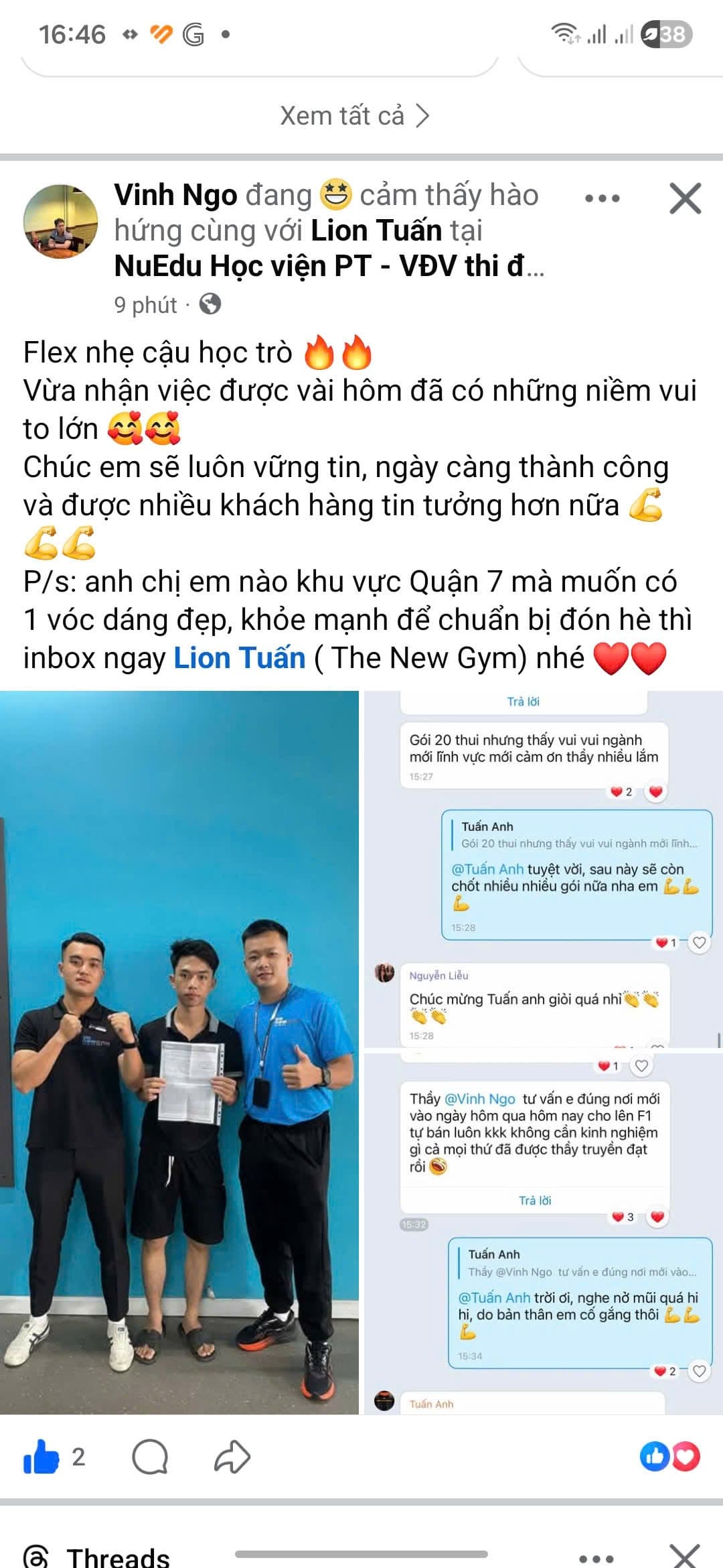 Câu chuyện học viên 3