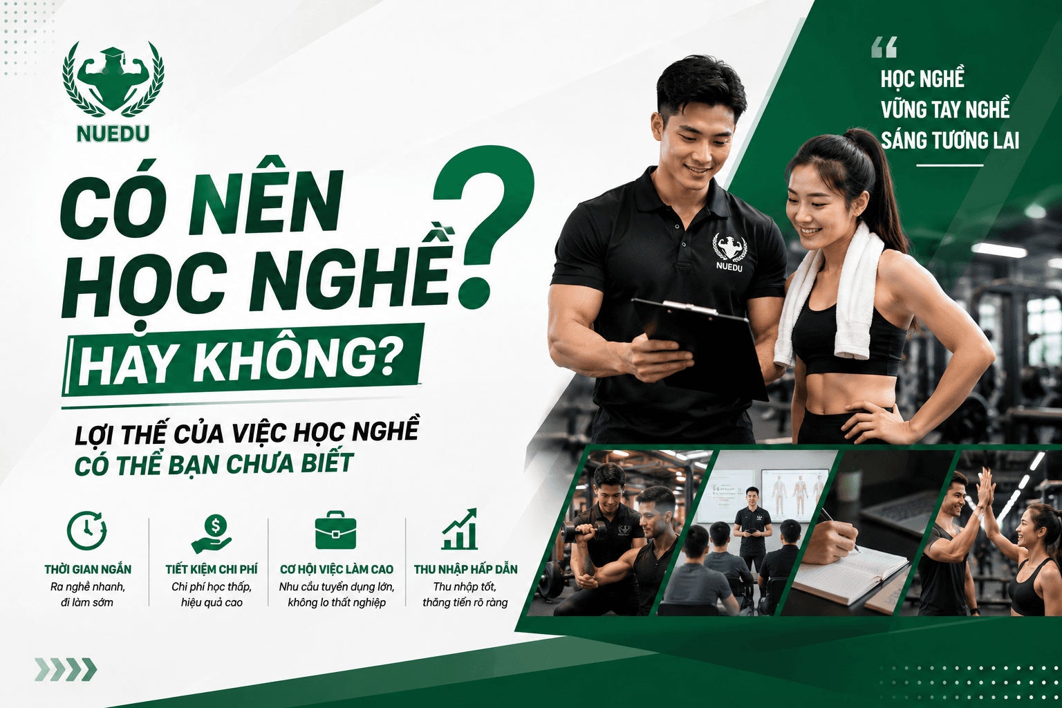 Có nên học nghề hay không? Lợi thế của việc học nghề có thể bạn chưa biết